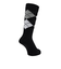マンシング（MUNSING）ゴルフ クルー丈 アーガイル柄 高機能ソックス MG5FSO05M BK00
