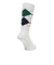マンシング（MUNSING）ゴルフ クルー丈 アーガイル柄 高機能ソックス MG5FSO05M WH00