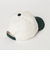 ROSASEN（ROSASEN）帽子 ツイルスエード 配色キャップ 046-54833-25AW-006