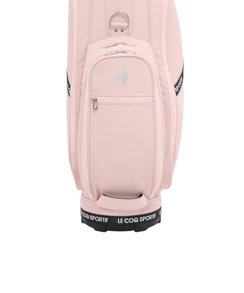 le coq sportif ゴルフバッグ ピンク le coq sportif golf 軽量コンパクトキャディバッグ(8型) 2.4kg 6分割
