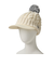 ニューエラ（NEW ERA）帽子 バイザーニット ポンポン 14668992