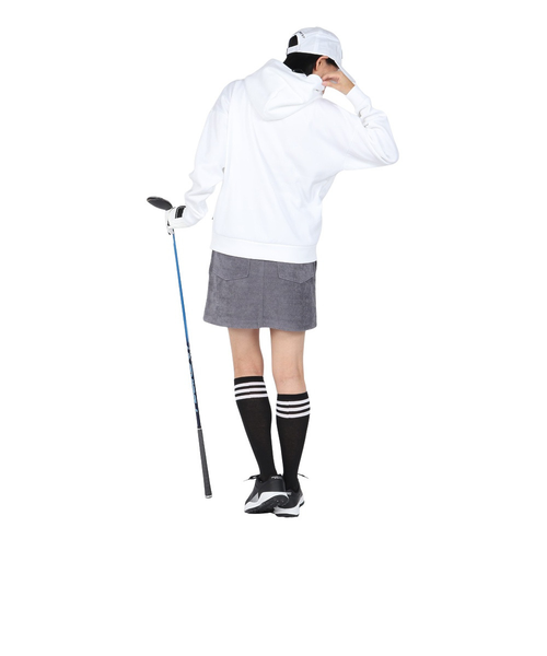 ピン（PING）ゴルフウェア 長袖パーカー アシンメトリーポケット カル