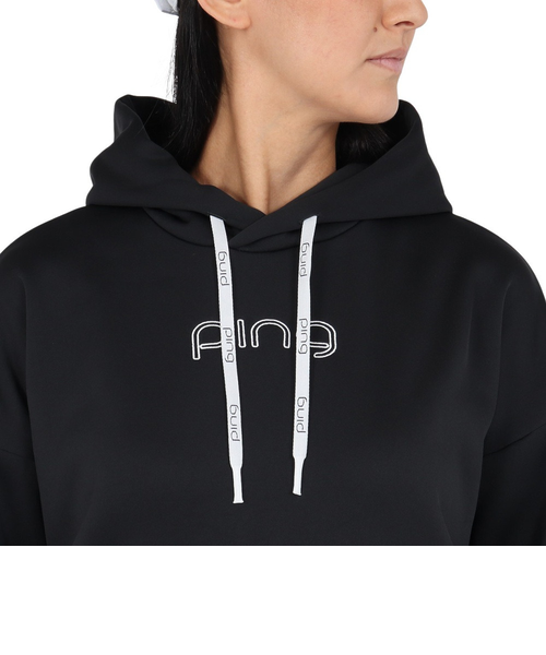 ピン（PING）ゴルフウェア 長袖パーカー アシンメトリーポケット カル