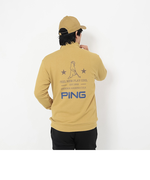 ピン（PING）ゴルフウェア 長袖 ドライミックス ベアインレイハーフ