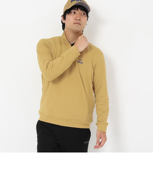 ピン（PING）ゴルフウェア 長袖 ドライミックス ベアインレイハーフ