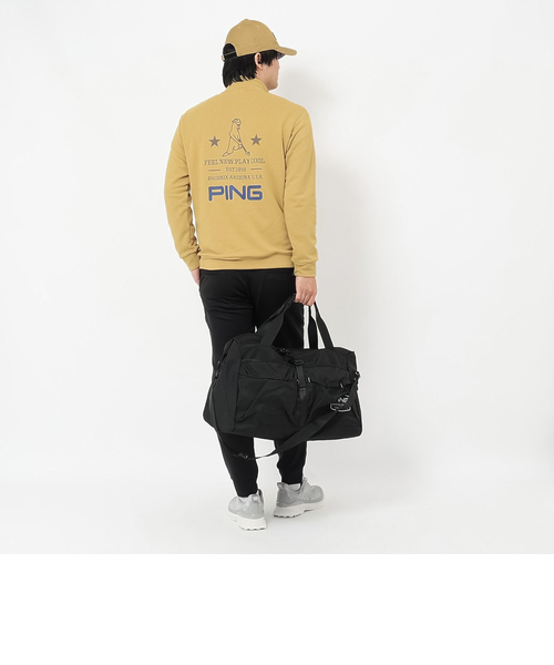 ピン（PING）ゴルフウェア 長袖 ドライミックス ベアインレイハーフ