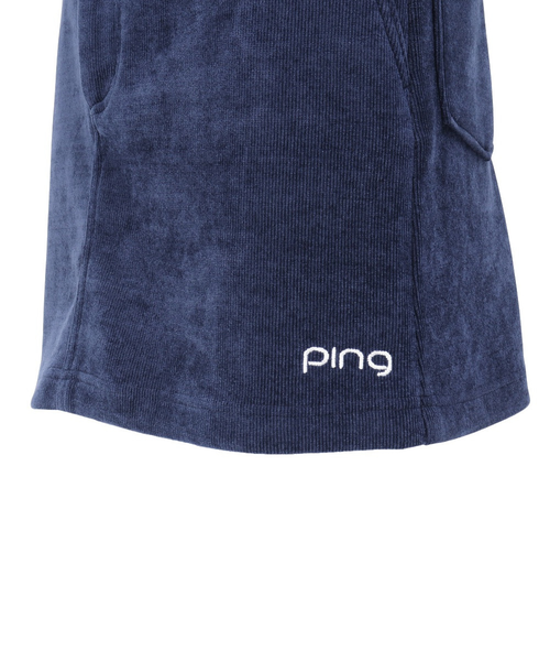 ピン（PING）ゴルフウェア ニットコーデュロイ スカート 622-5234901