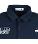 ルコックスポルティフ（lecoqsportif）ゴルフウェア ベーシックデザイン長袖シャツ LG5FLS00M NV00