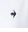 ルコックスポルティフ（lecoqsportif）ゴルフウェア 吸汗速乾 ワイドシルエット モックネック半袖シャツ LG5SHS54L WH00