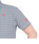 ルコックスポルティフ（lecoqsportif）ゴルフウェア ストレッチ トライアングル 小柄半袖シャツ LG5SHS06M NV00