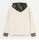 ROSASEN（ROSASEN）ゴルフウェア 裏起毛 プリント切り替えフーディ 045-34011-25AW-006