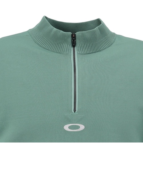 オークリー ゴルフウェア 長袖 セーター モックシャツ モックネック OAKLEY 7.0 PLEASANT ストレッチ モックネック長袖シャツ(長袖シャツ