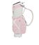 オムニックスゴルフ（OMNIX GOLF）ゴルフ スタンド式 キャディバッグ 8.5型 4分割 Heart Pink SB20241002
