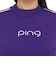 ピン（PING）ゴルフウェア 長袖 ロゴジャカード ハイネックニット 622-5275800-080