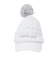 アディダス（adidas）帽子 ポンポンブリムニットキャップ KQE23-JN9770 W