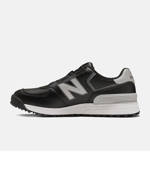 new balance 574 ゴルフシューズ ブラック ニューバランス（new balance）ゴルフシューズ 574 v4 SL BOA
