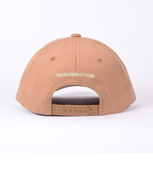 25年秋冬新作 GMブリムキャップ / ホワイト BE34CAP01 GMブリムキャップ ブラック | Resurrection レザレクション