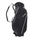 ゴルフ 軽量 カート式 キャディバッグ 9.5型 GGC-X164 ブラックチェック