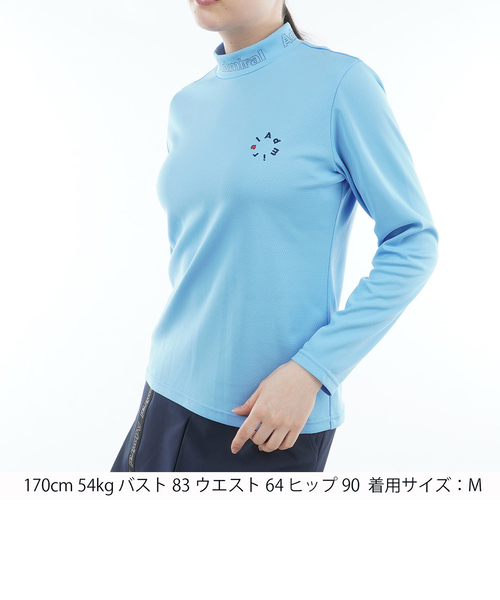アドミラル ゴルフ(Admiral GOLF)ゴルフウェア 吸水速乾 カラタッチ 長袖モックネックシャツ ADLA554-IB… アドミラル ゴルフ（Admiral GOLF）ゴルフウェア 吸水速乾 カラタッチ