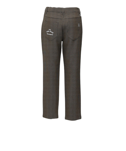 マンシング（MUNSING）ゴルフウェア ストレッチ千鳥チェック柄 9分丈