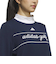 アディダス（adidas）ゴルフウェア 長袖 トラディショナルパターン フルファッション クルートップス JWK02-JM3003 NVY