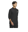 アディダス（adidas）ゴルフウェア バックグラフィック モックネック長袖ポロシャツ JVV08-JM0236 BLK