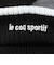 ルコックスポルティフ（lecoqsportif）帽子 庇付きニットキャップ LG5FCP40M BK00