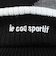 ルコックスポルティフ（lecoqsportif）帽子 庇付きニットキャップ LG5FCP40M BK00