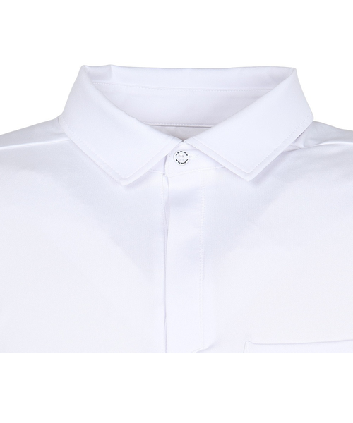 本間ゴルフ（HONMA）ゴルフウェア ストレッチ 長袖ポロシャツ WH