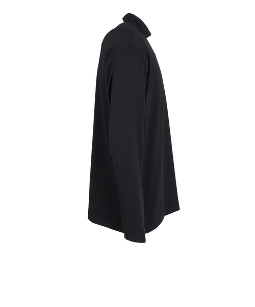 本間ゴルフ（HONMA）ゴルフウェア ストレッチ 長袖ハイネックシャツ BK