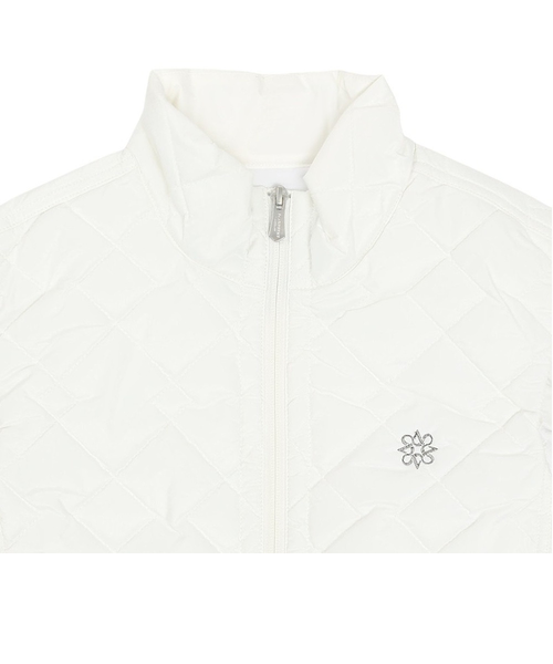ゴルフ レディース セントアンドリュース ジャケット ボア ベスト（ホワイト） 大感謝祭P10倍】ブルゾン レディース セントアンドリュース St ANDREWS