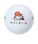 本間ゴルフ（HONMA）ゴルフボール BT2551 MALBON WH ダース(12個入り)