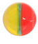 ハタチ（HATACHI）グラウンドゴルフ エアロボール イエロー×レッド BH3861-92