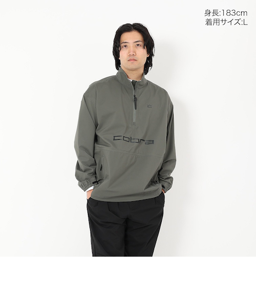 コブラ（Cobra）ゴルフウェア アウター 3LWP ハーフジップ 631505-01