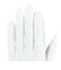 キャロウェイ（CALLAWAY）左手用 ハイパー ハイブリッド グローブ25 5325006 WHT