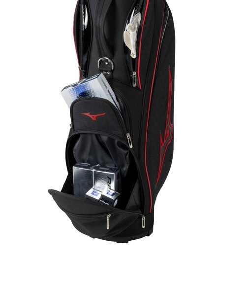 ミズノ（MIZUNO）ゴルフ カート式 キャディバッグ 9型 4分割 NX.6