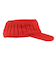 フィドラ（FIDRA）帽子 ニットバイザー FD5SWD18 RED