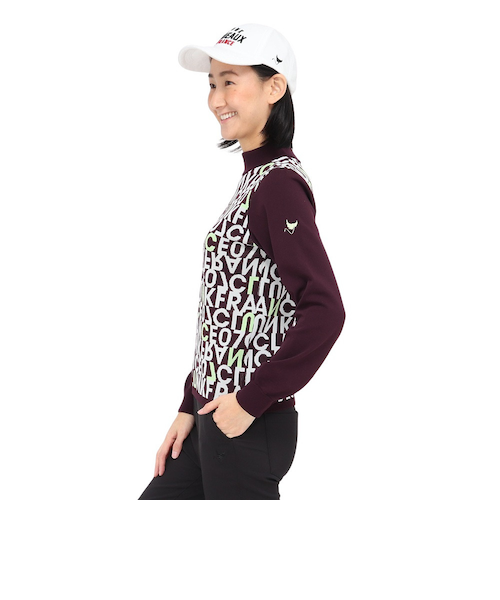 クランク（CLUNK）ゴルフウェア ロゴニット CL5SUJ08 WIN