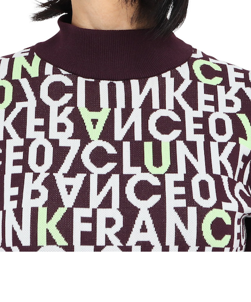 クランク（CLUNK）ゴルフウェア ロゴニット CL5SUJ08 WIN