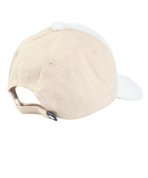 フィドラ（FIDRA）帽子 ファーフリースキャップ FD5SWA15 WHT