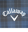 キャロウェイ（CALLAWAY）ゴルフウェア チェックプリント裏起毛 長袖シャツ C24233114-1120
