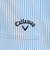 キャロウェイ（CALLAWAY）ゴルフウェア ストライプ ジャカード ボタンダウン半袖シャツ C26134108-1110