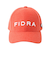 フィドラ（FIDRA）帽子 ピーチ起毛キャップ FD5SVA08 RED