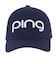 ピン（PING）ゴルフ 帽子 ツアーキャップ ネイビー HW-L2501 NV 38218