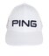 ピン（PING）ゴルフ 帽子 UVクールキャップ ホワイト HW-U2601 WH 38992