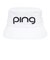 ピン（PING）ゴルフ 帽子 ツアーハット ホワイト HW-L2601 WH 38982