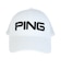 ピン（PING）ゴルフ 帽子 メッシュキャップ ホワイト HW-U2604 WH 38995