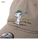 ニューエラ（NEW ERA）帽子 ゴルフ 9TWNTY ロングバイザー ピーナッツ スヌーピー ウッドストックと仲間たち 14682551