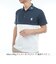アドミラル ゴルフ（Admiral GOLF）ゴルフウェア カラタッチ カラーブロックポロシャツ ADMA618-NVY