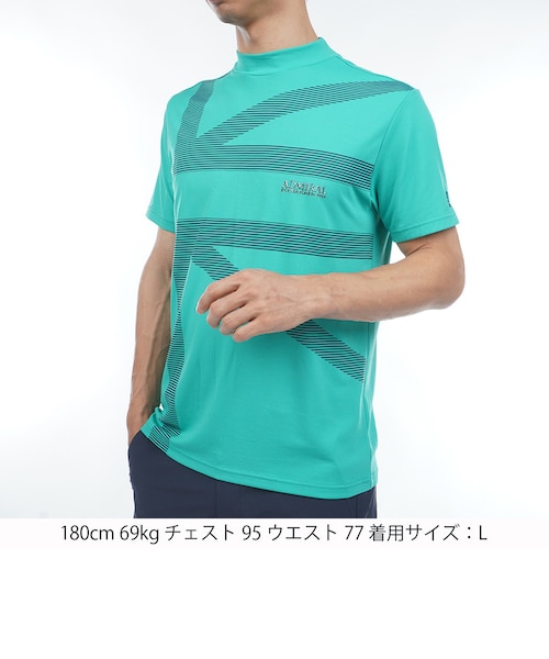 アドミラル ゴルフ（Admiral GOLF）ゴルフウェア 吸水速乾 接触冷感